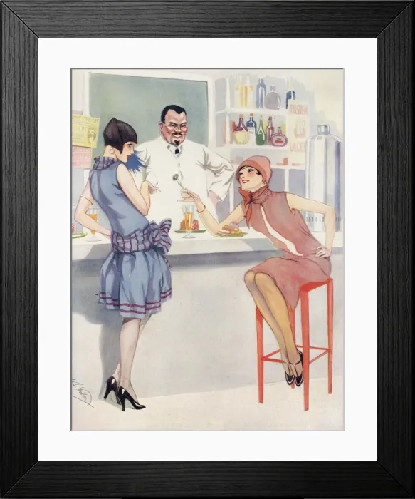 Framed Print : Delicatessen by W. S. Hutton Framed Print : Delicatessen by W. S. Hutton
