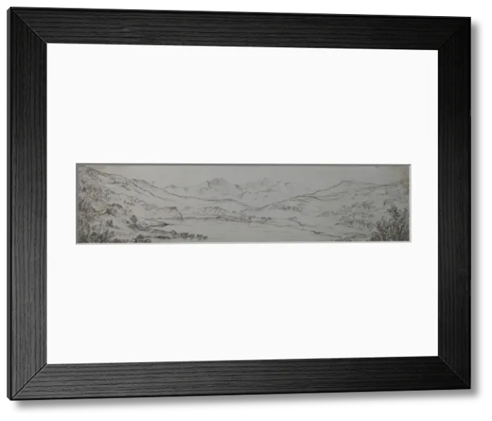 Framed Print : View of Snowdon from Capel Curig, Wales Framed Print : View of Snowdon from Capel Curig, Wales