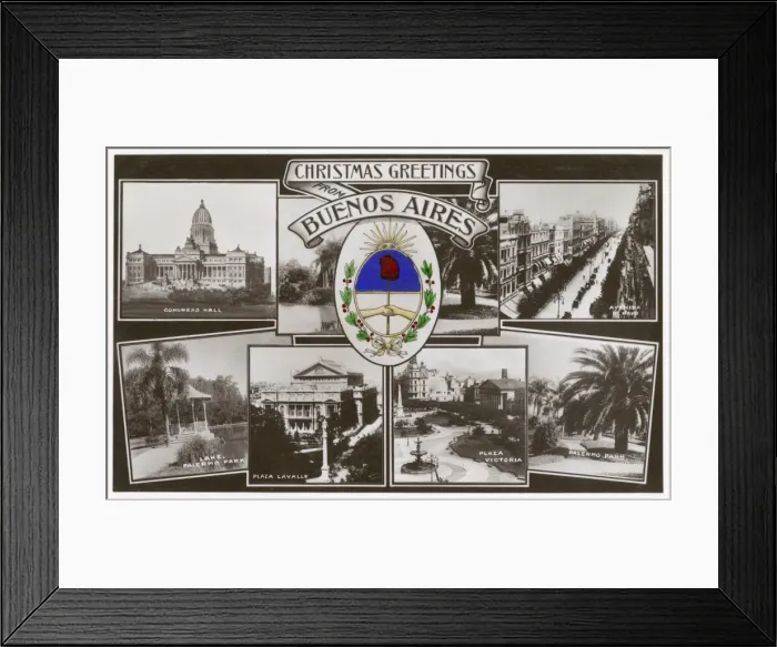 Framed Print : General views of Buenos Aires, Argentina Framed Print : General views of Buenos Aires, Argentina