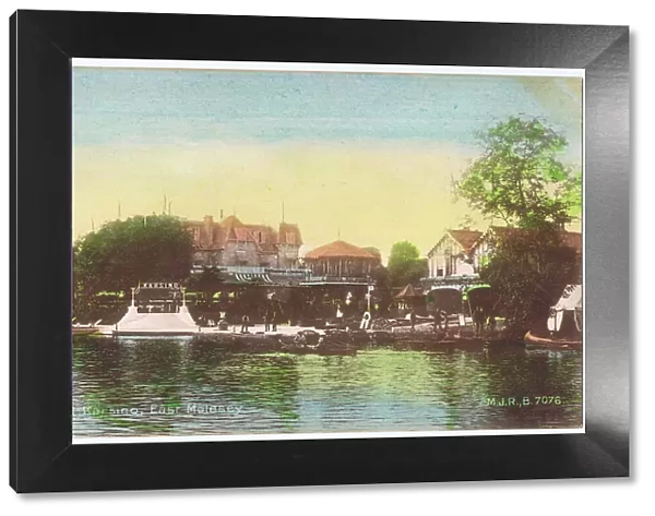 A view of the Karsino at East Molesey, 1910-1920