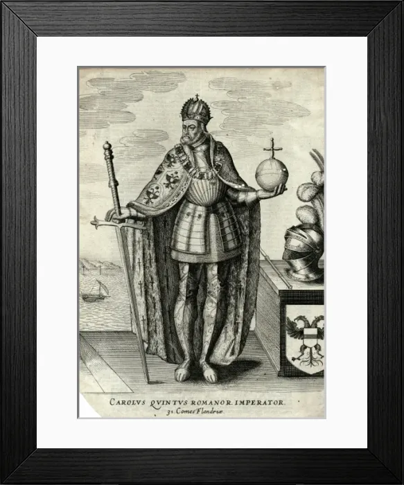 Framed Print : Charles V, Holy Roman Emperor Framed Print : Charles V, Holy Roman Emperor