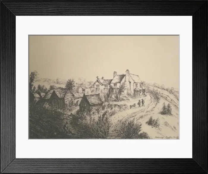 Framed Print : Hawridge Rectory, Buckinghamshire Framed Print : Hawridge Rectory, Buckinghamshire