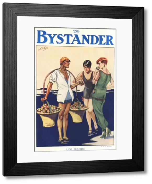 Framed Print : Lido Peaches by W. S. Hutton Framed Print : Lido Peaches by W. S. Hutton