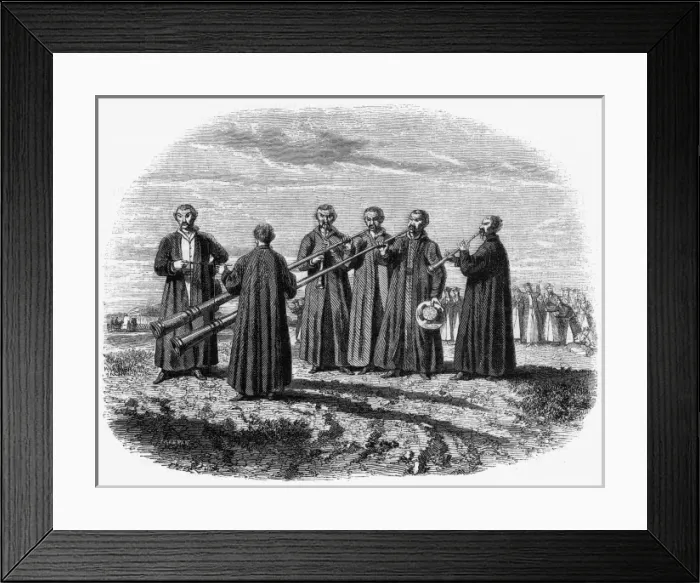 Framed Print : Regional music: Kalmuk musicians Framed Print : Regional music: Kalmuk musicians