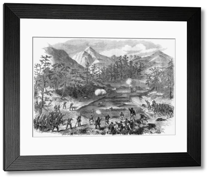 Framed Print : Storming Simonosaki, 1864 Framed Print : Storming Simonosaki, 1864