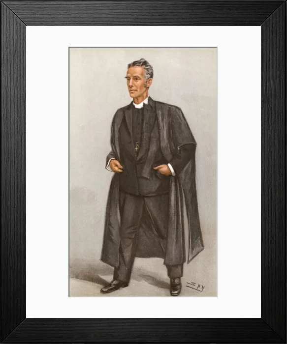 Framed Print : Edward Lyttelton 1855 - 1942 Framed Print : Edward Lyttelton 1855 - 1942