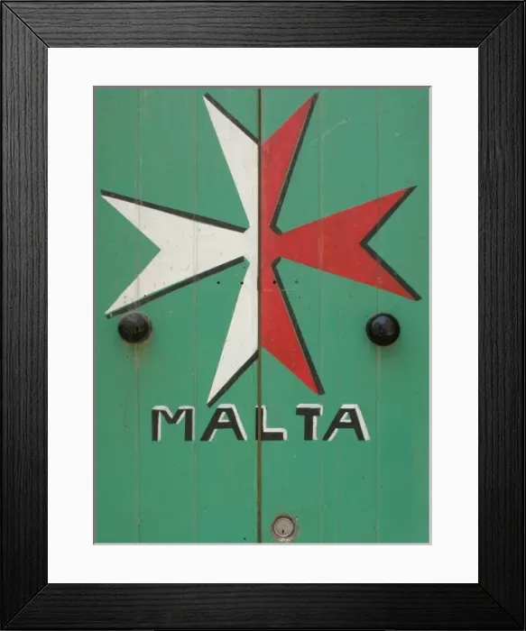 Framed Print : Maltese cross Framed Print : Maltese cross