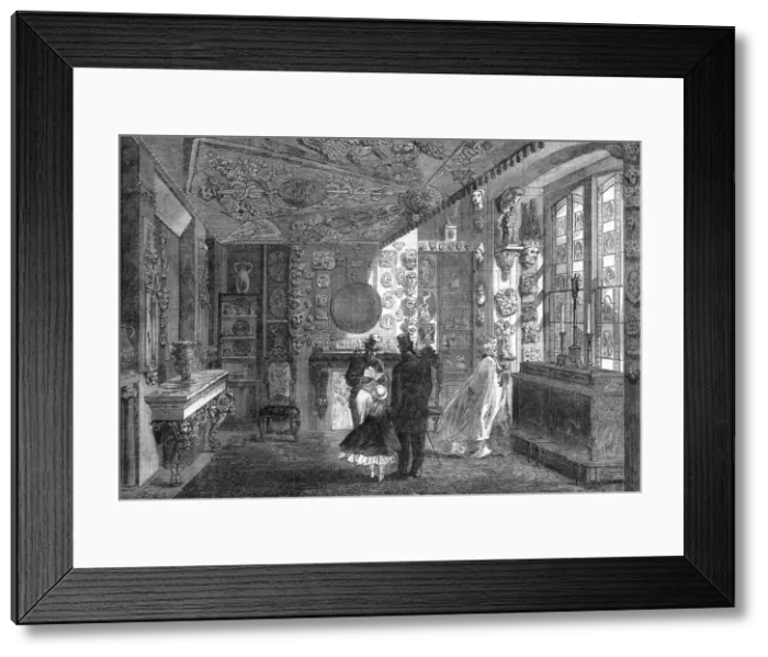 Framed Print : Sir John Soanes Museum, 1864 Framed Print : Sir John Soanes Museum, 1864