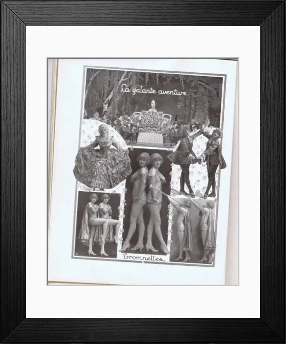 Framed Print : Various scenes from the revue Bonjour Paris at the Casino de Framed Print : Various scenes from the revue Bonjour Paris at the Casino de