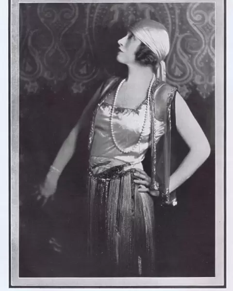 The American actress Grace La Rue, New York, 1921