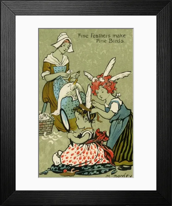 Framed Print : Fine Feathers Make Fine Birds Framed Print : Fine Feathers Make Fine Birds