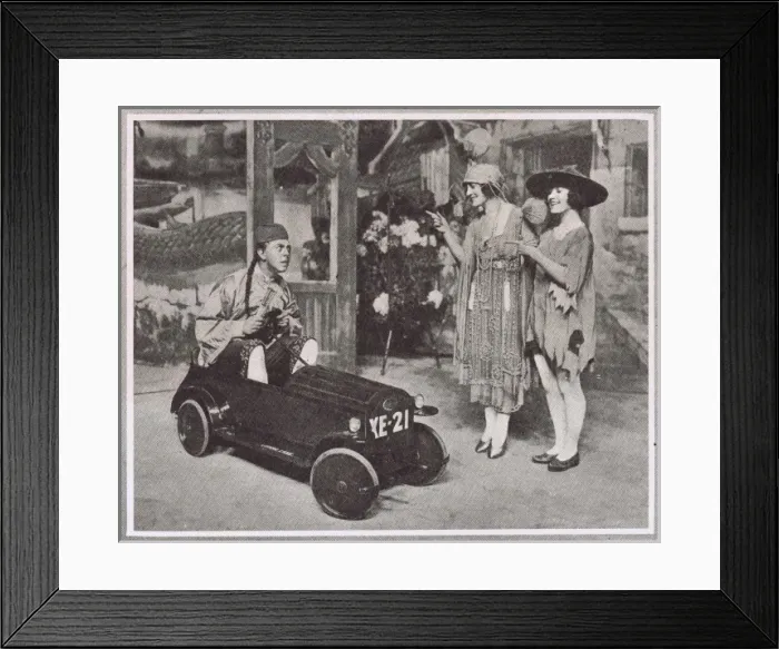 Framed Print : A scene from the pantomime Aladdin at the London Hippodrome Framed Print : A scene from the pantomime Aladdin at the London Hippodrome