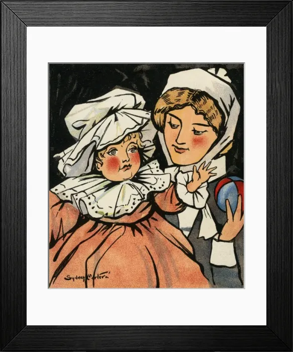 Framed Print : Babys New Ball Framed Print : Babys New Ball