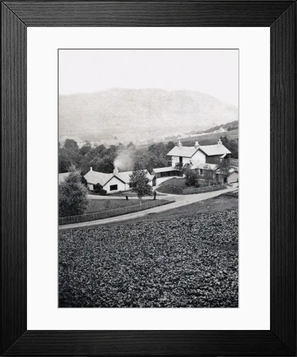 Framed Print : Dhivach Lodge - Home of John Phillip RA Framed Print : Dhivach Lodge - Home of John Phillip RA