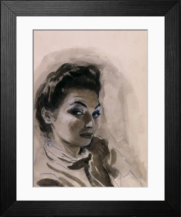 Framed Print : Esme by David Wright