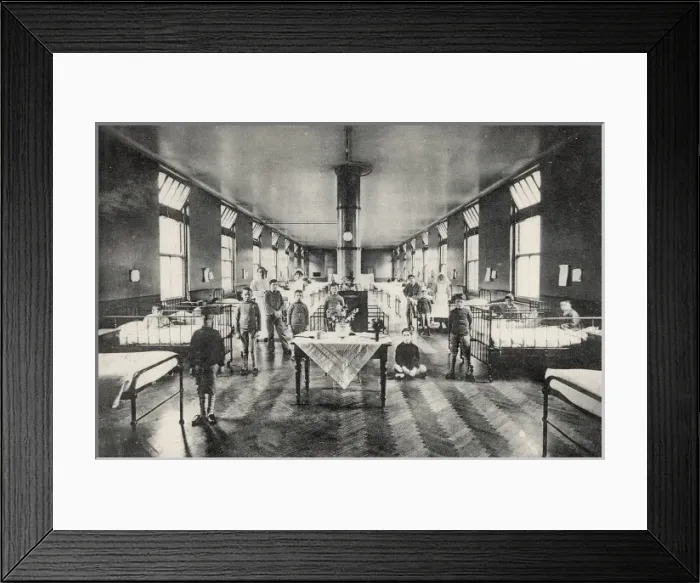 Framed Print : Joyce Green Hospital Ward Framed Print : Joyce Green Hospital Ward