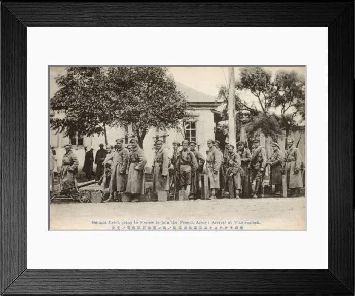 Framed Print : Allied Intervention in Vladivostock - Russian Civil War Framed Print : Allied Intervention in Vladivostock - Russian Civil War