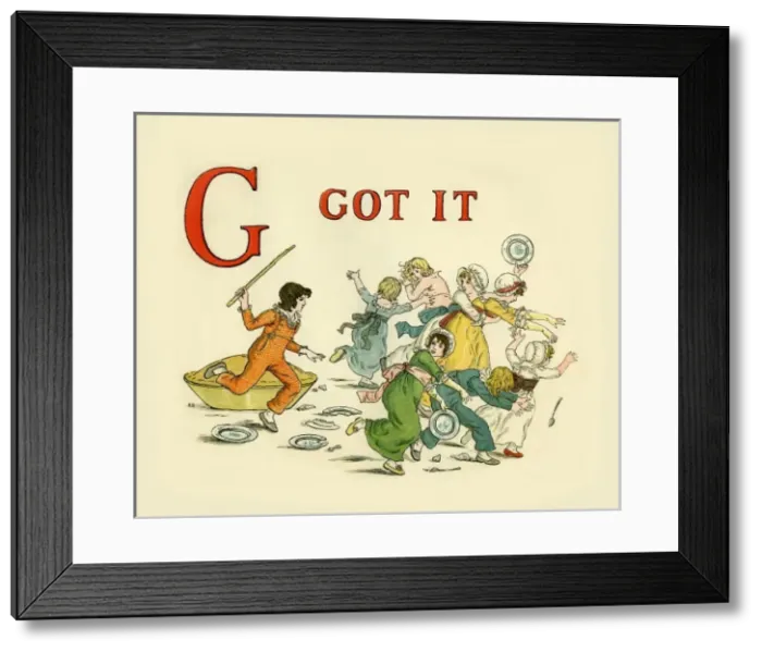 Framed Print : G Got it Framed Print : G Got it