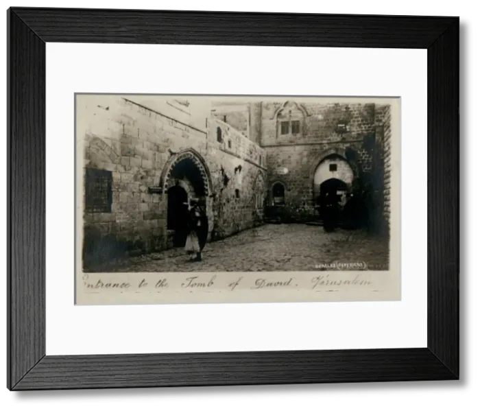 Framed Print : Entrance to Tomb of David, Jerusalem Framed Print : Entrance to Tomb of David, Jerusalem