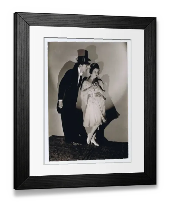 Framed Print : Elsa MacFarlane in the Midnight Follies cabaret show Framed Print : Elsa MacFarlane in the Midnight Follies cabaret show