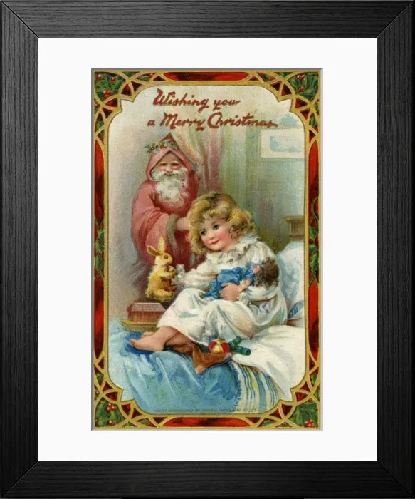 Framed Print : Child & her new presents Framed Print : Child & her new presents