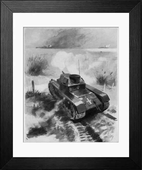 Framed Print : Scenes from World War II Framed Print : Scenes from World War II