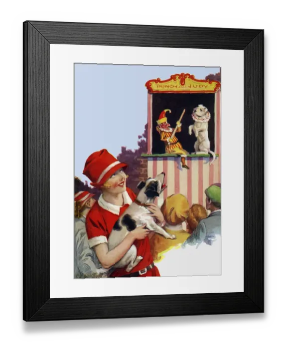 Framed Print : Punch & Judy Framed Print : Punch & Judy