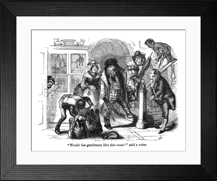 Framed Print : The Old Curiosity Shop, the single gentleman Framed Print : The Old Curiosity Shop, the single gentleman