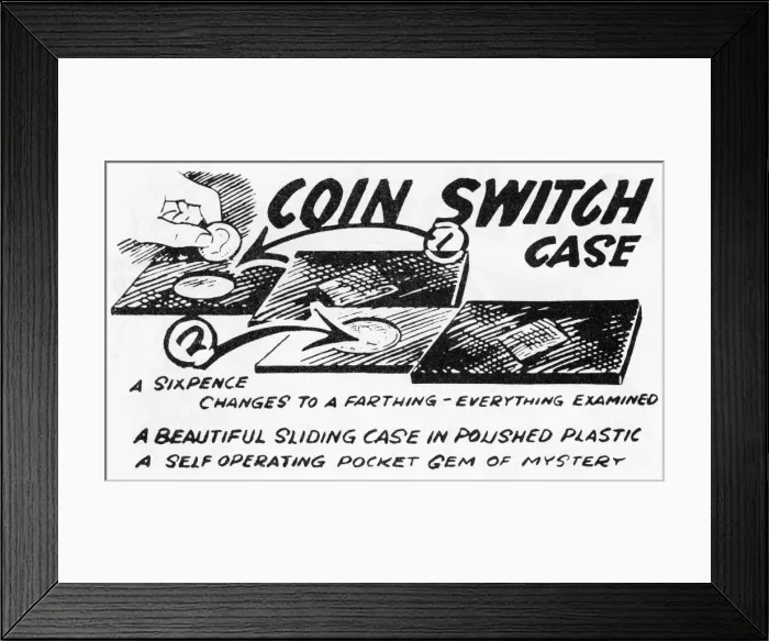 Framed Print : Coin Switch Case Framed Print : Coin Switch Case