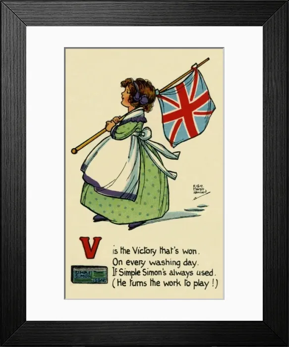 Framed Print : V is the Victory thats won Framed Print : V is the Victory thats won