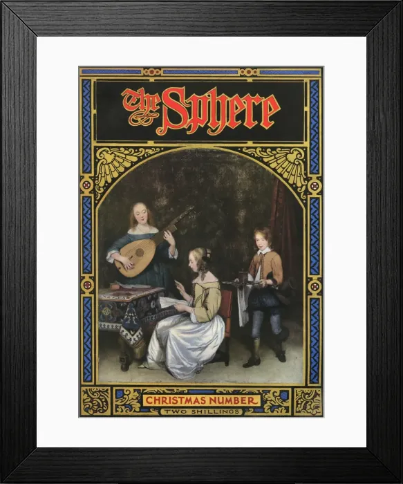 Framed Print : The Sphere Christmas Number 1939 Framed Print : The Sphere Christmas Number 1939