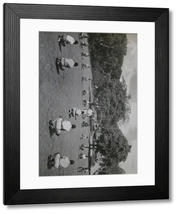 Framed Print : Scout Leaders at a training camp, Grenada, West Indies Framed Print : Scout Leaders at a training camp, Grenada, West Indies