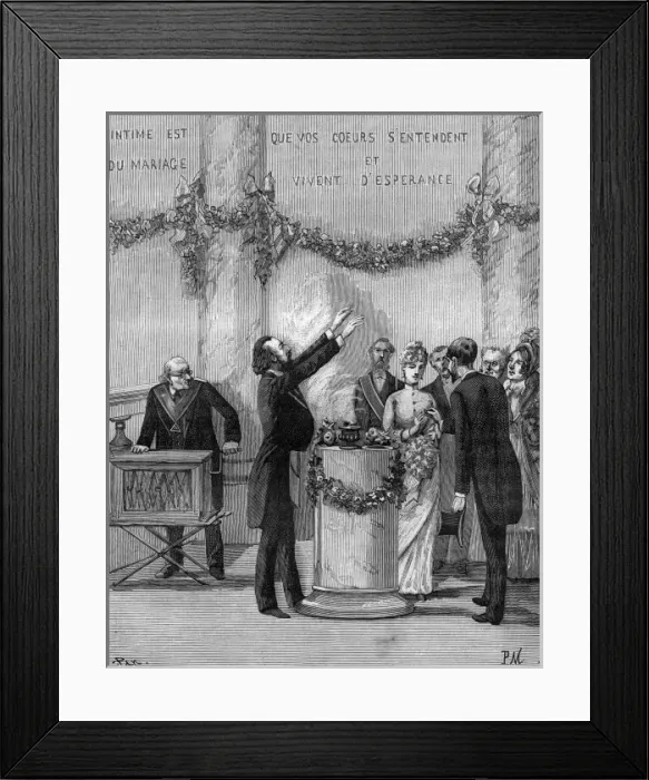 Framed Print : Spousal Recognition Framed Print : Spousal Recognition
