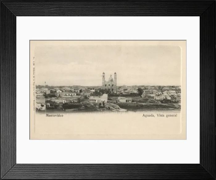 Framed Print : Panoramic view - Aguada District, Montevideo, Uruguay Framed Print : Panoramic view - Aguada District, Montevideo, Uruguay