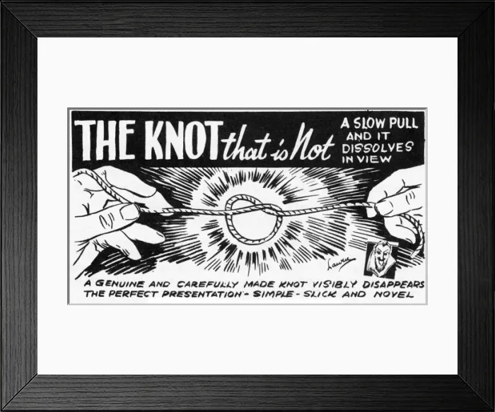 Framed Print : The Knot That is Not Framed Print : The Knot That is Not