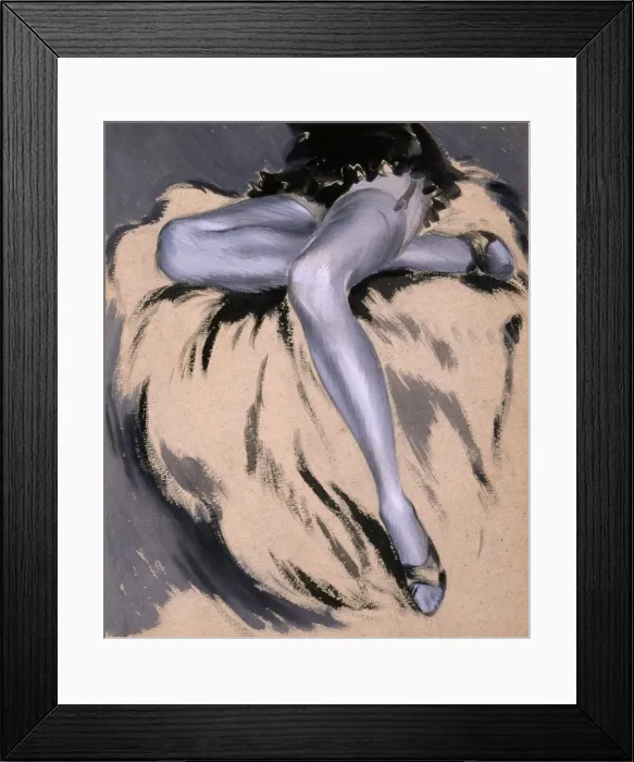 Framed Print : Stockinged legs by David Wright Framed Print : Stockinged legs by David Wright