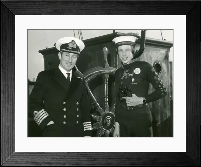 Framed Print : RN Prize presentation to Stephen McGory Framed Print : RN Prize presentation to Stephen McGory