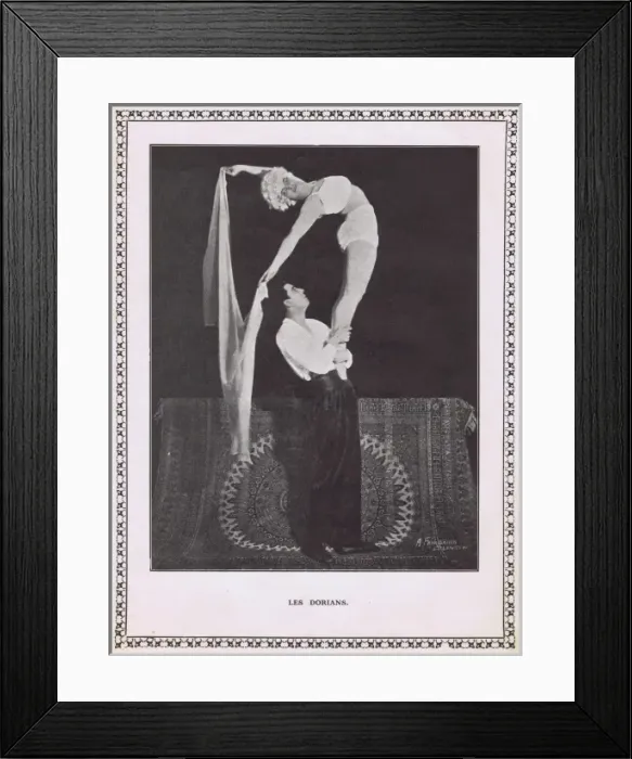 Framed Print : The Dorians in Cabaret 1929 at the New Princes Restaurant, L