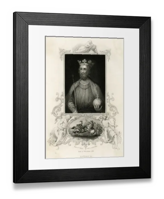 Framed Print : King Edward II of England Framed Print : King Edward II of England