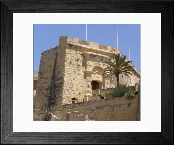 Framed Print : Gateway in old Three Cities Framed Print : Gateway in old Three Cities