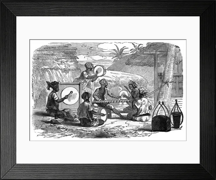Framed Print : Regional music: Java Framed Print : Regional music: Java