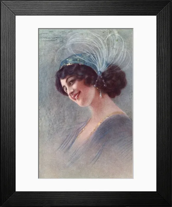 Framed Print : Portrait of a pretty smiling Russian girl Framed Print : Portrait of a pretty smiling Russian girl