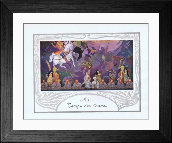 Framed Print : The scene Au Temps des Tsars from Bonjour Paris at the Casin Framed Print : The scene Au Temps des Tsars from Bonjour Paris at the Casin