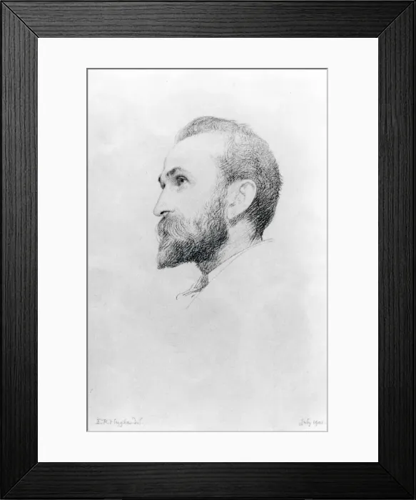 Framed Print : Henry Wilson (1864-1934) - British Architect and designer Framed Print : Henry Wilson (1864-1934) - British Architect and designer