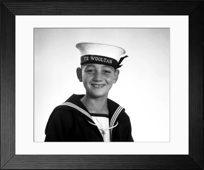 Framed Print : Cheeky sea cadet, TS Wooltan, Walton-on-the-Naze, Essex Framed Print : Cheeky sea cadet, TS Wooltan, Walton-on-the-Naze, Essex