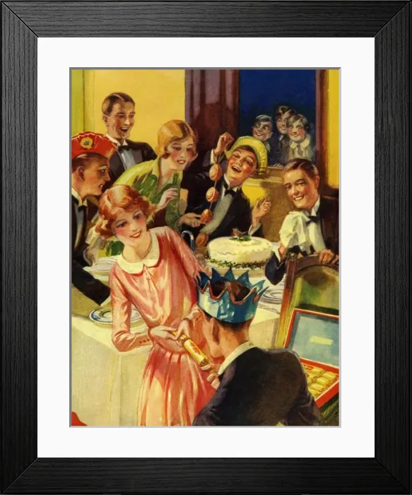 Framed Print : Childrens Christmas party Framed Print : Childrens Christmas party