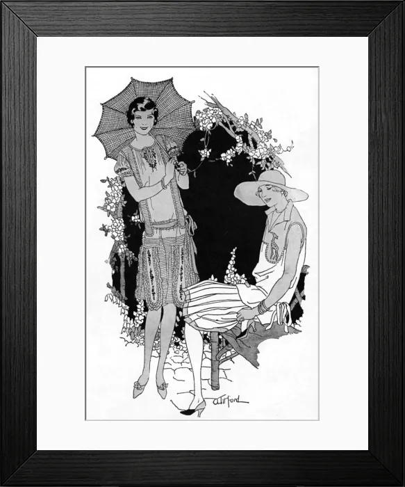 Framed Print : Fashions for 1927