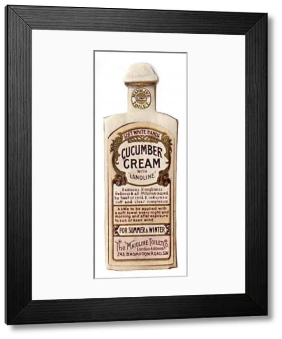 Framed Print : Cucumber cream Framed Print : Cucumber cream