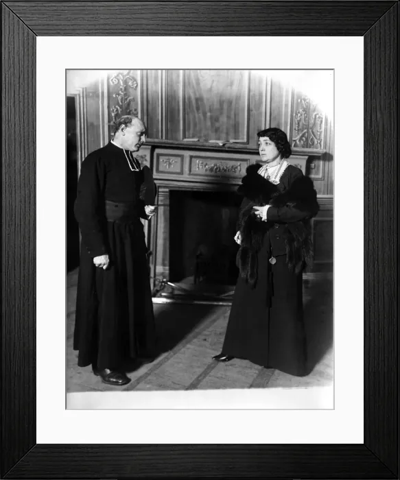 Framed Print : Scene from banned play, La Vierge Folle Framed Print : Scene from banned play, La Vierge Folle