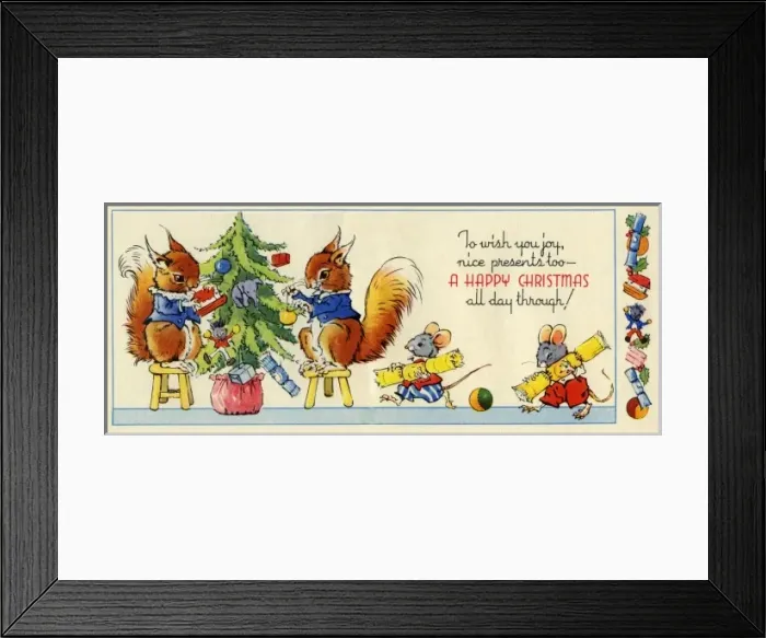 Framed Print : Dressing the Christmas tree Framed Print : Dressing the Christmas tree